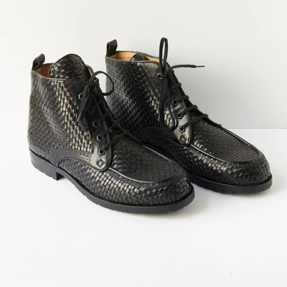 80s - SUSAN BENNIS - WARREN EDWARDS - Boots - Men\'s - 10 - BLK Leather 80s - Susan Bennis - Warren Edwards - Boots - Men main image 4